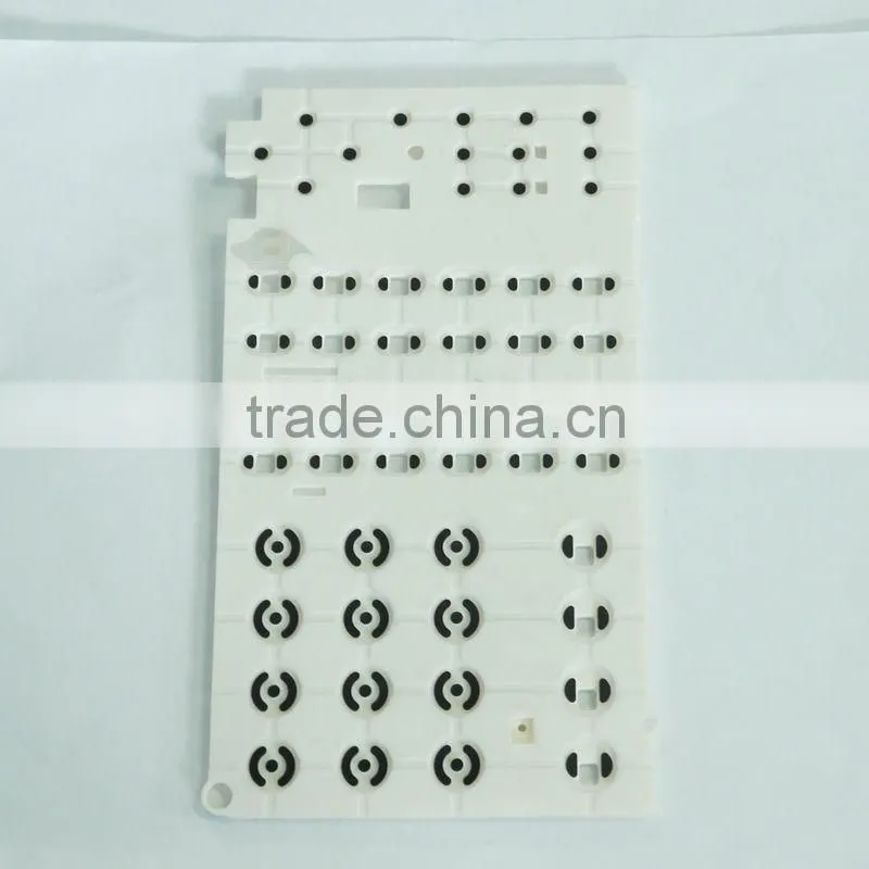 Custom silicon keypad for machine