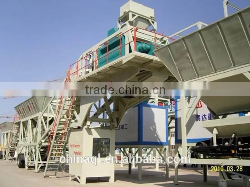 YHZS75 portable concrete batch plants for sale,used mobile concrete batching plants,batching plant