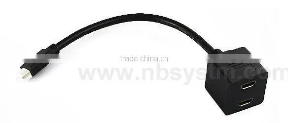 Brand New HDMI Male to 2x HDMI Female Y Splitter Adapter Cable