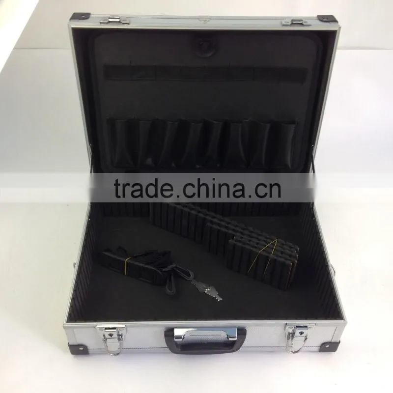 High quality factory price aluminum laptop case with conbination locks