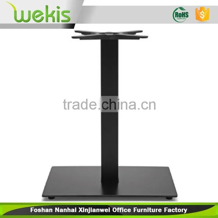 Cast Iron restaurant Black Surface Cross Table Base