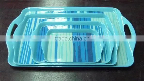 melamine serving tray