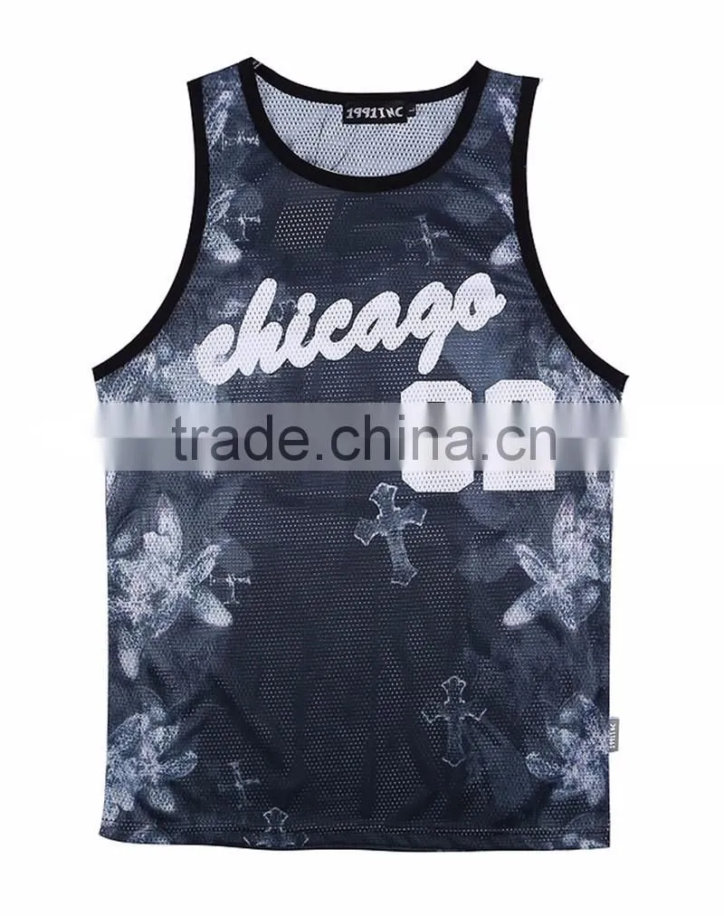 Alibaba china wholesale sublimation underwear vests , tank top , tank top print for men