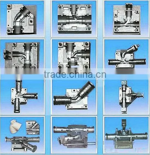 High precision PP drainage pipe fitting mould/moulding
