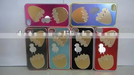 high quality fashion novelty mobile phone cover case for Iphone 4/4S