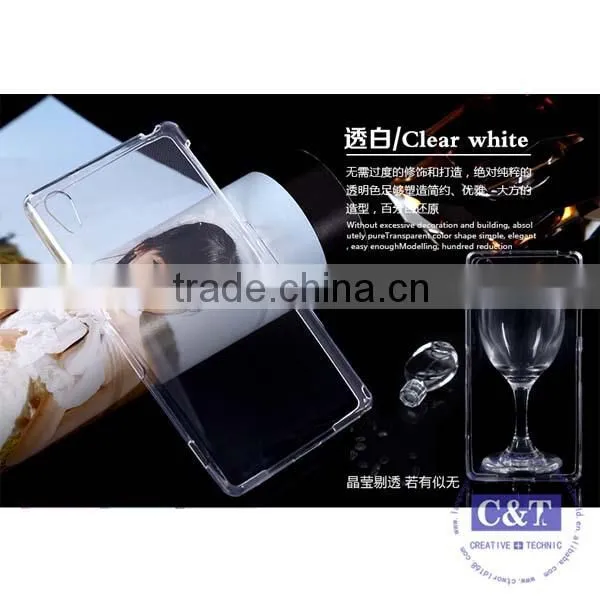 C&T Ultra Thin Transparent Soft Gel TPU Case Cover For Sony Xperia Z5 Premium/Plus