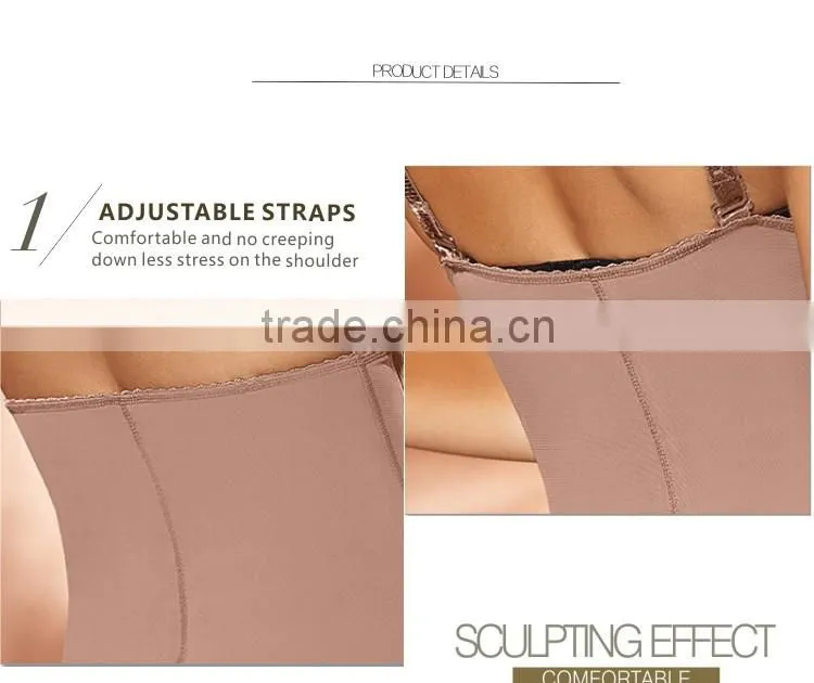 Full Body Shaper Waist Cincher Thigh Reducer Bodysuit Shapewear
