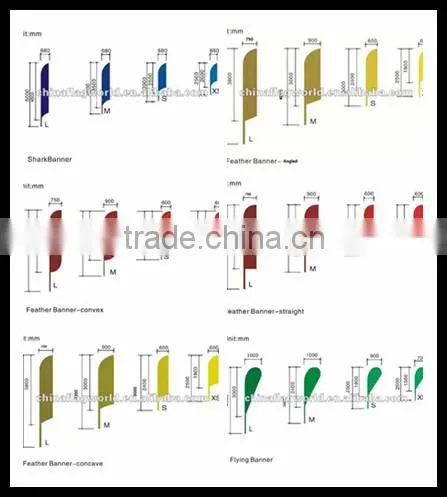 High quality hand flag & beach flag with low price