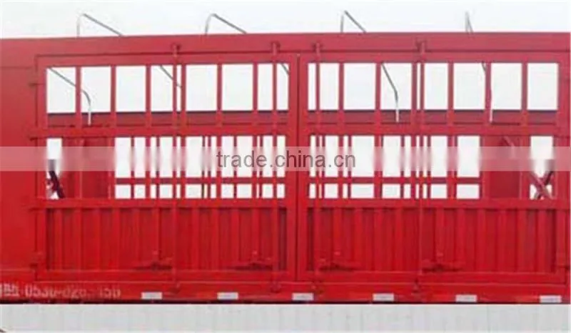 transport semi trailer shengshun auto side wall semi trailer