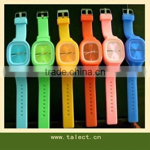 Healthy life custom jelly watch promotional gifts
