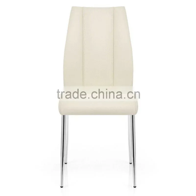 modern white dining chair