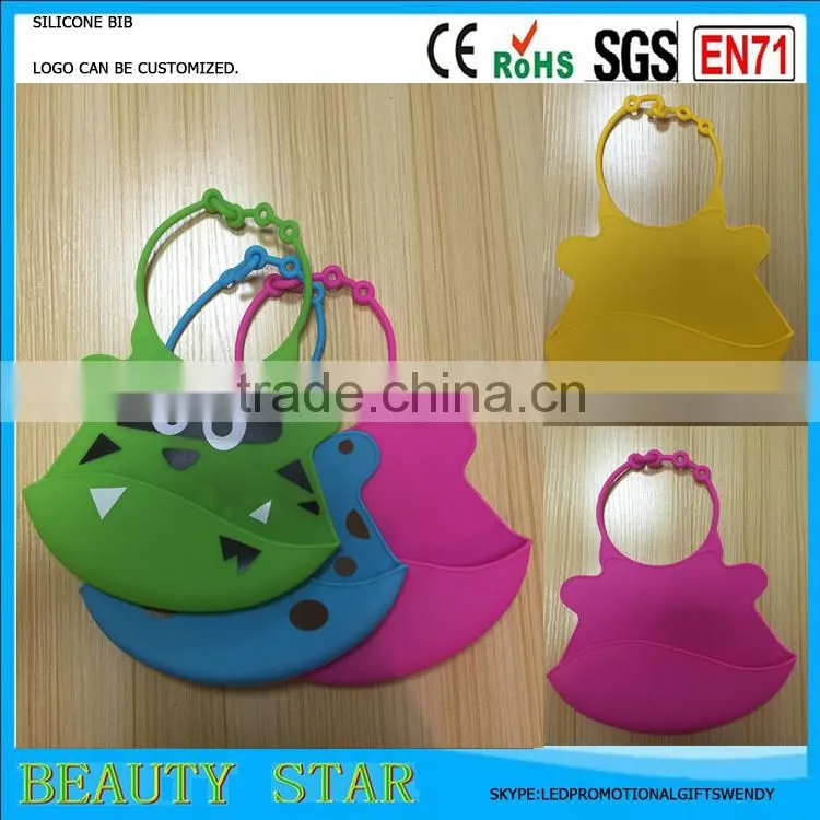 China Baby Bib,Silicone baby bib for promotion gifts,Customized baby silicone bib manufacturer