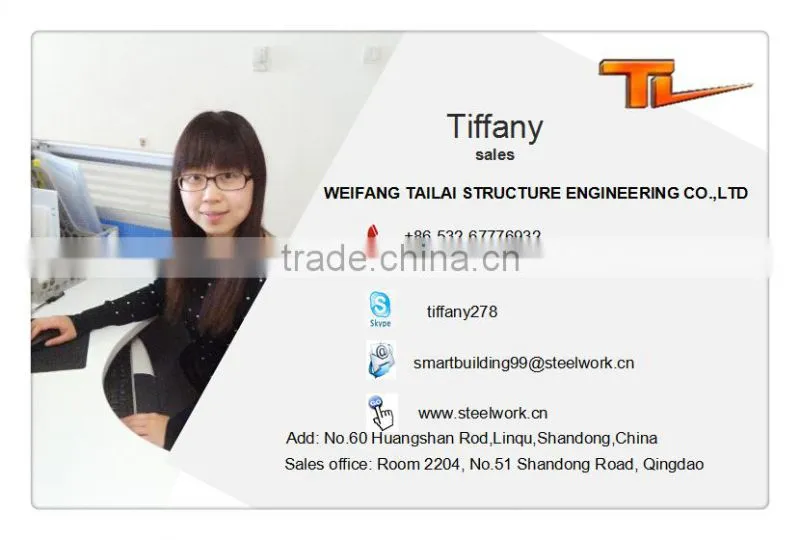 Customized Steel Frame Workshop Warehouse