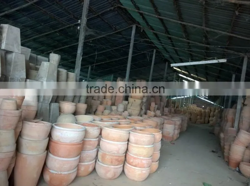 Bird Bath Plain Ceramic flower pots wholesale
