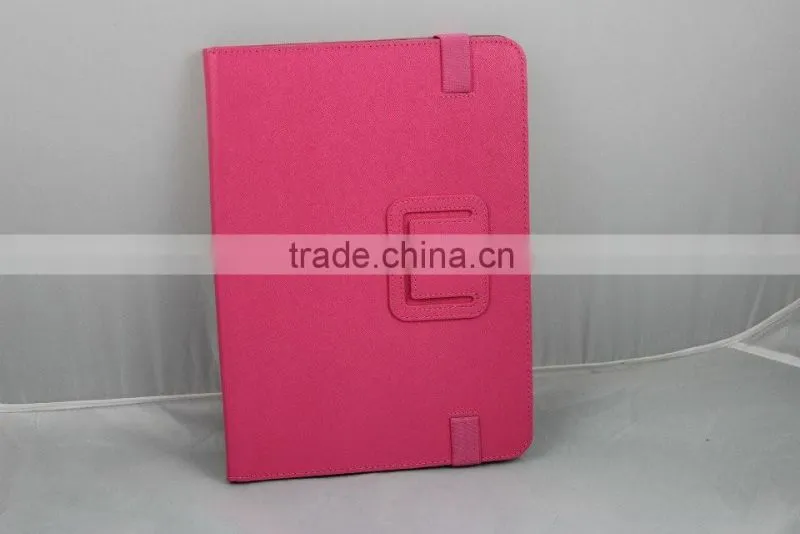 2015 hot sale genuine leather tablet phone case PU cheap tablet phone cover