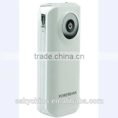 Best selling high quality power bank 4400mAh power bank with LED torch and UV housing
