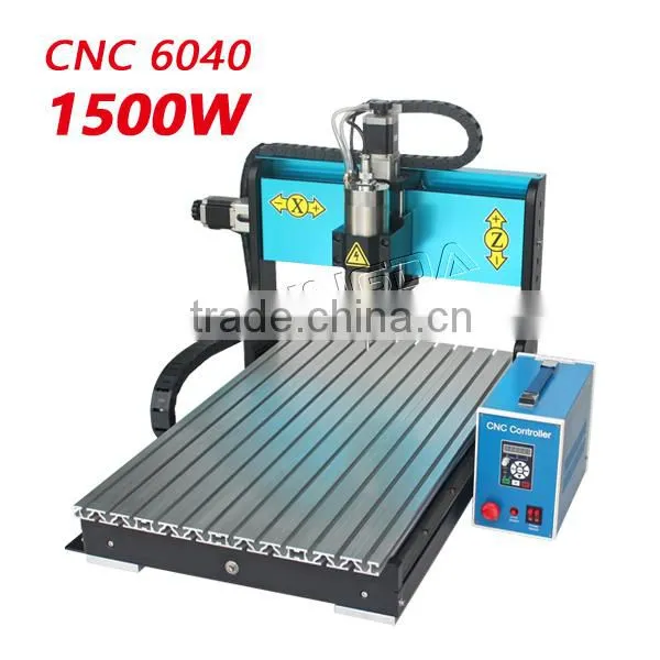 MINGDA CNC 6040 1500W aluminum Cutting machine/CNC Engraving machine/CNC Milling machine