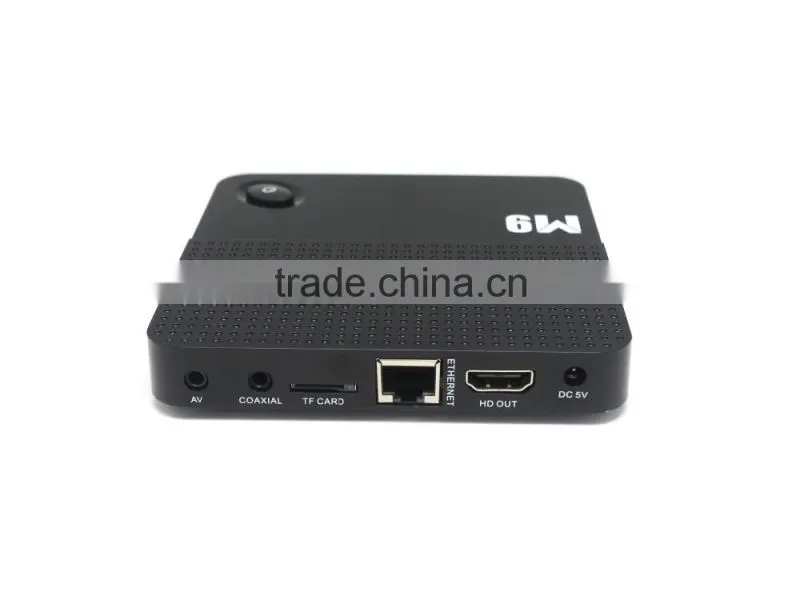 m9 free internet tv box google Kodi Fully Loaded Android ott TV Box
