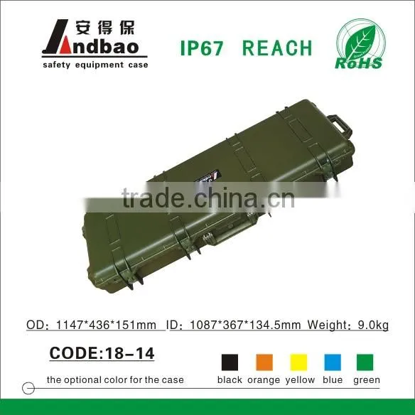 waterproof dustproof crushproof plastic tool case