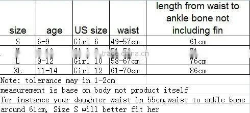 hot sex bikini young girl swimwear Mermaid Tail