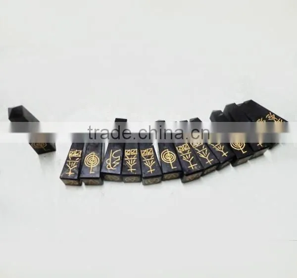 Black Agate Reiki Pyramids | Reiki Pyramid