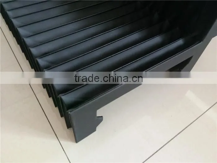 RUIAO CNC machincover rubber curtain bellow cover for machine