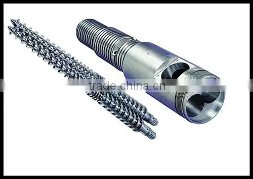 Supply different kinds screw and barrel for plastic machine to over the world
