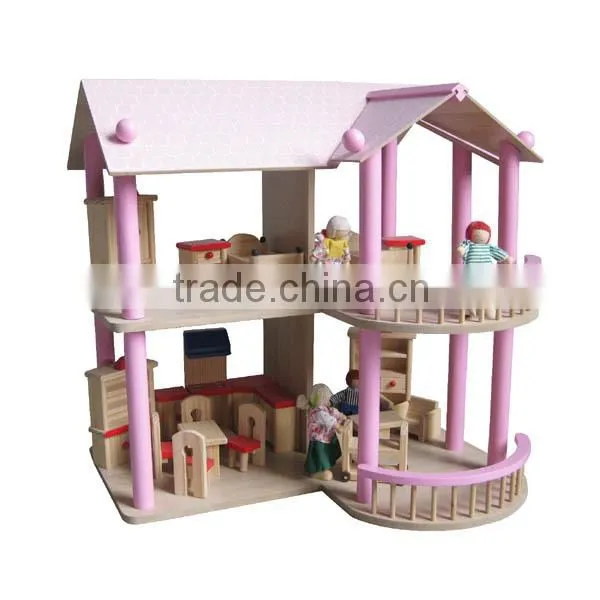 Girls Pink Doll House
