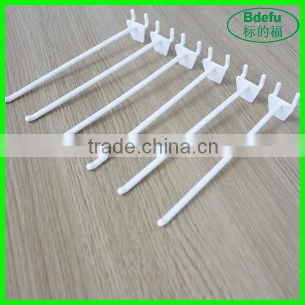 Retail pegboard cardboard hook display