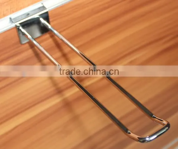 High quality double prong hook,slatwall euro hook,slatwall hook