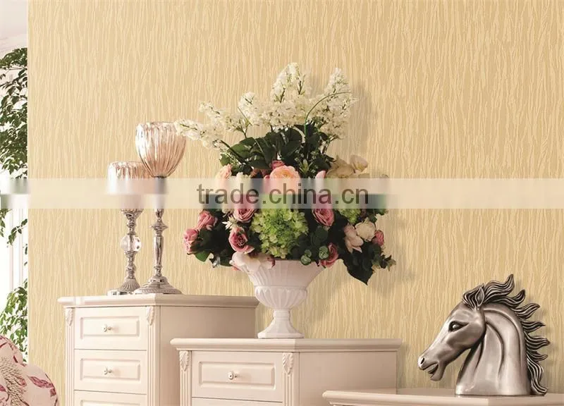 Plain Color Simple Design Competitive Price Project PVC wallpaper
