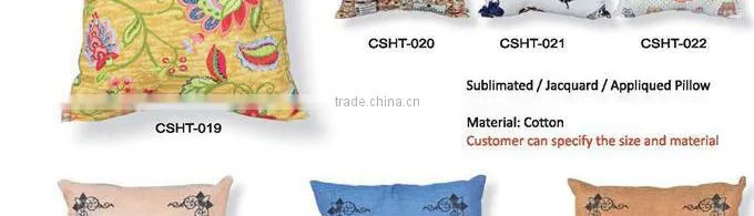 2015 hot sales fabric pillow