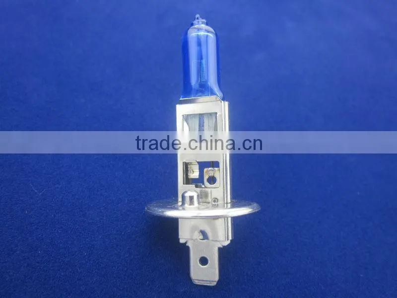 (Super White Xenon) h1 auto halogen bulb with E Mark