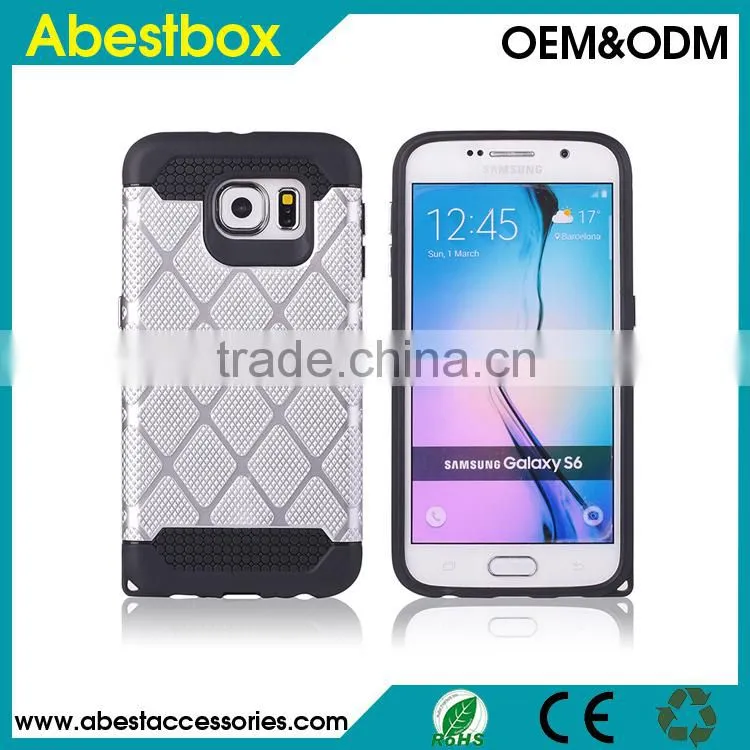 Tough Armor Mesh Plastic + TPU Combination Case for Samsung Galaxy S6 G920