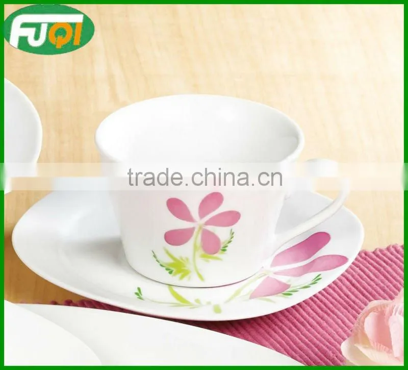 20pcs square fine ceramic dinnerware