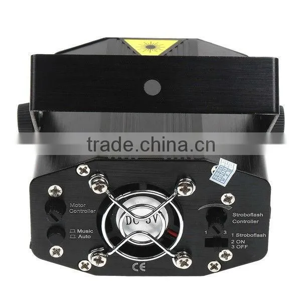 Mini laser light show projector
