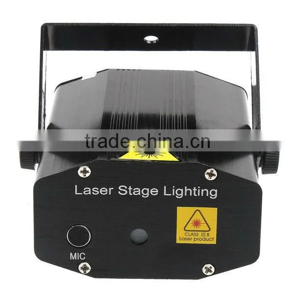Mini laser light show projector