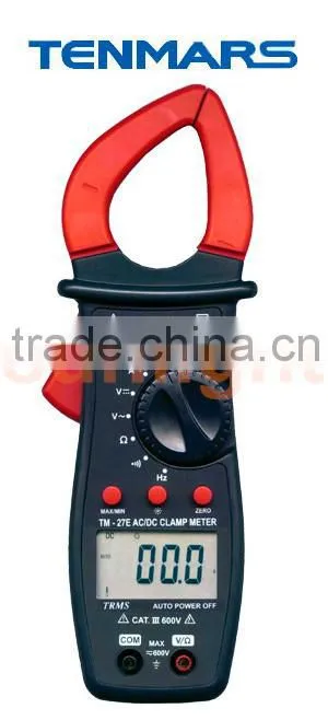 TM-27E 600A TRMS AC/DC Clamp Meter