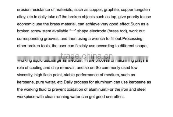 2016 newest edm magnetic core drilling machine wholesale