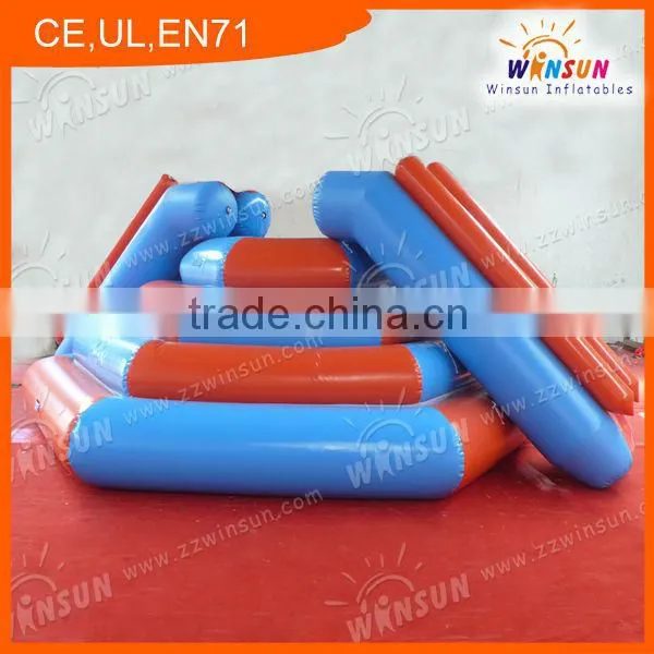 CE certificates hot-selling lake inflatable water slides