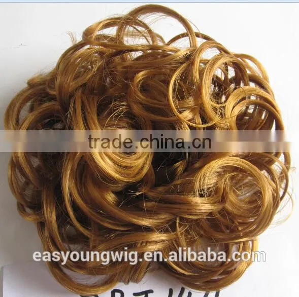 synthetic hair scrunchies , wigs fast bun hair accessories