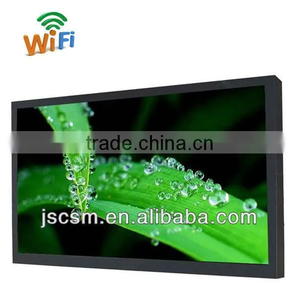 top manufacturer ! cheapest 42 inch digital photo frame with HD photo video loop JSC-12