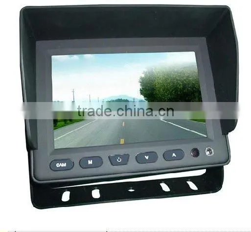 5 inch digital TFT panel monitor 3 ways video input