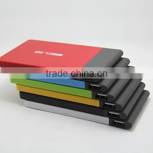 credit card size power bank 4600mah power bank charger