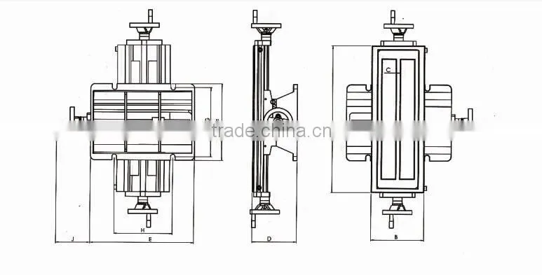 BF Precision Cross slide Work Table for Milling and Drilling Machine