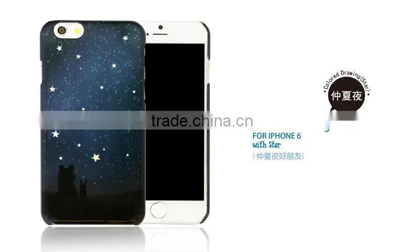 Star For iPhone 6 mobile phone cover, cell phone accessory