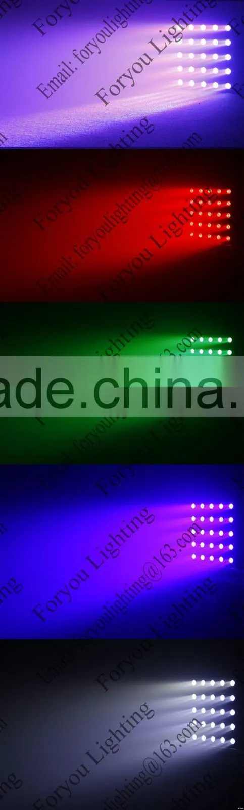 Economic latest 25*10w rgbw 4in1 leds new effect led matrix disco light