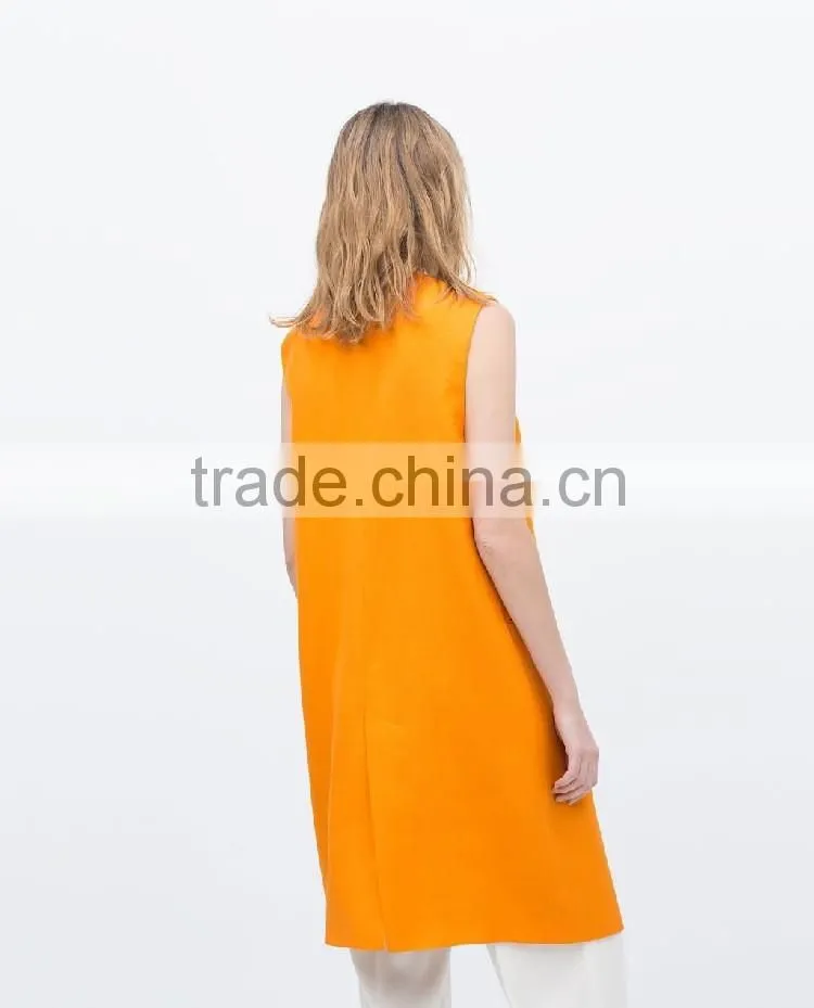 High Fashion Women Clothes Garment Ladies Elegant Waistcoats Sleeveless Vest