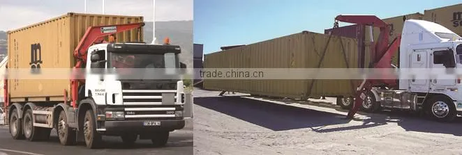 Side loader container trailer, 20ft 40ft container side loader for sale