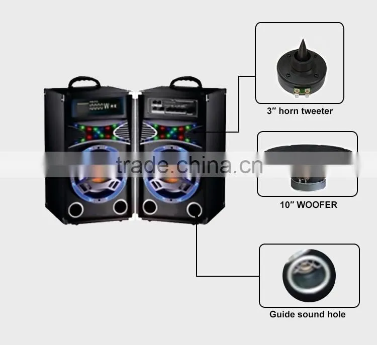 Active High End 10 Inch Speaker Live Stage Loud Speaker
